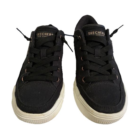 Women Skechers Arch Fit Air Cooled Black Shoes With Memory Foam. Size 7 - Picture 2 of 10